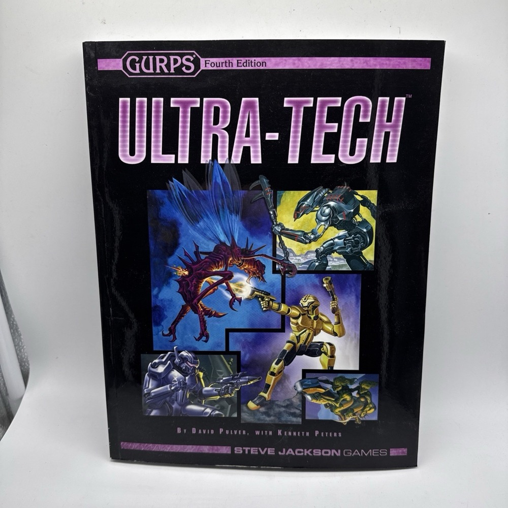 Steve Jackson Games GURPS 4th Ed Ultra-Tech / 3rd Edition